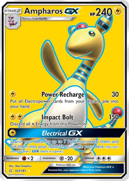 Ampharos GX card image