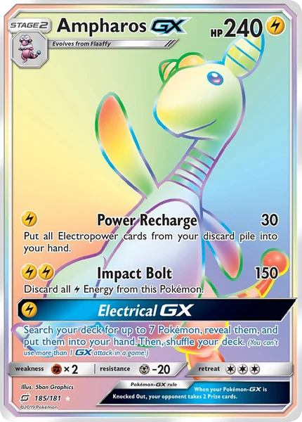 Ampharos GX card image