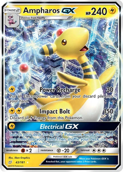 Ampharos GX card image
