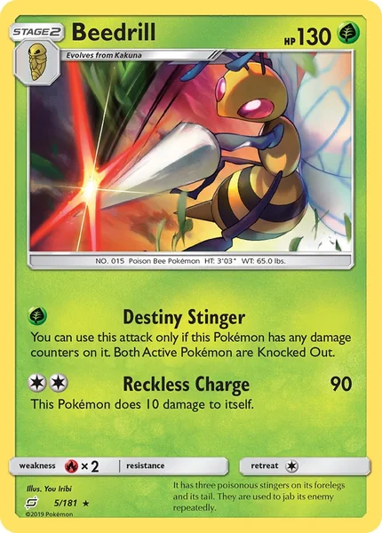 Beedrill card image