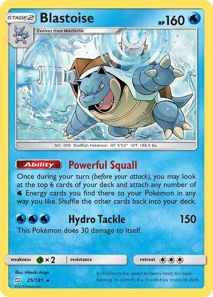 Blastoise card image