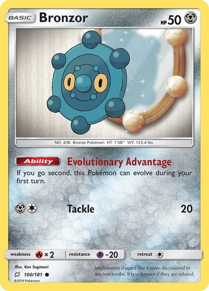 Bronzor card image