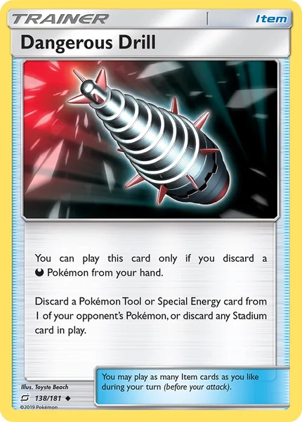 Dangerous Drill card image