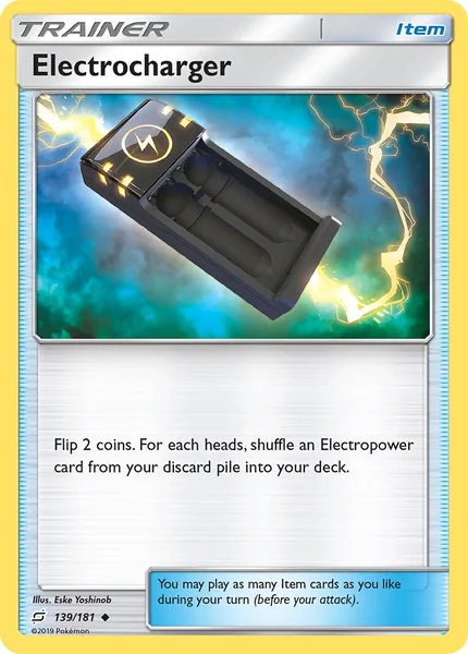 Electrocharger card image