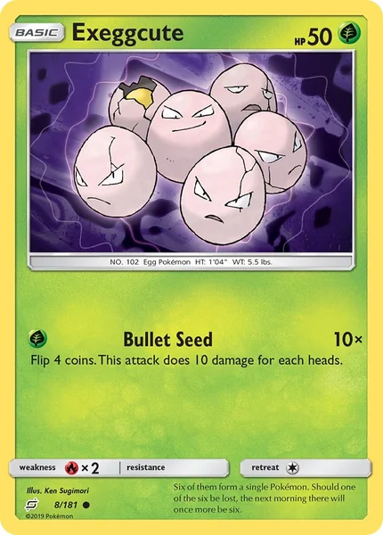 Exeggcute card image