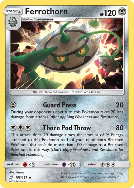 Ferrothorn card image