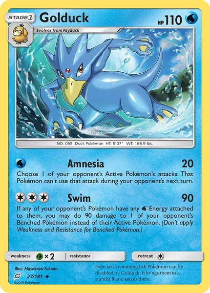 Golduck card image