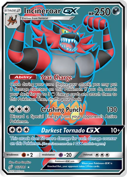 Incineroar GX card image
