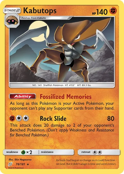 Kabutops card image