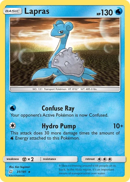 Lapras card image