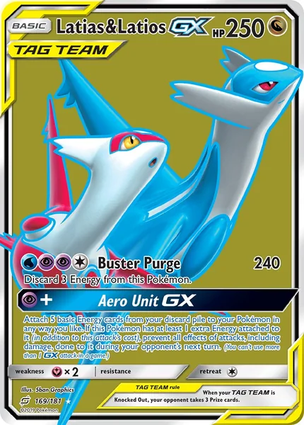Latias & Latios GX card image