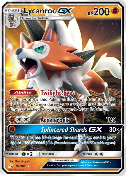 Lycanroc GX card image