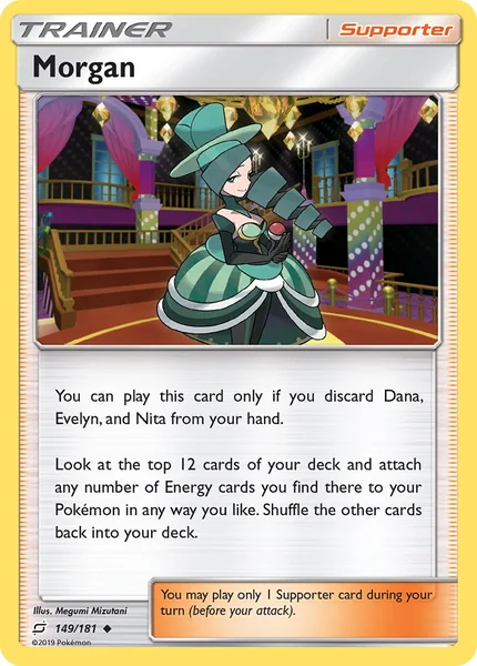 Morgan card image