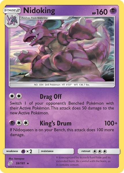 Nidoking card image