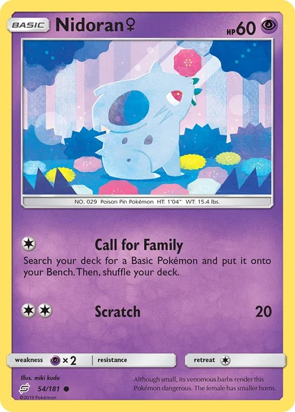 Nidoran card image