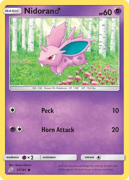 Nidoran card image