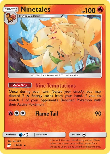 Ninetales card image