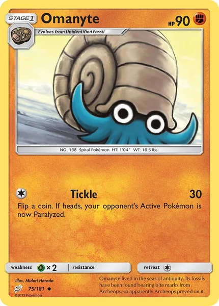 Omanyte card image