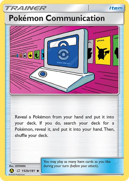 Pokemon Communication card image