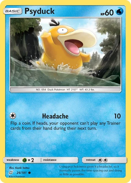 Psyduck card image