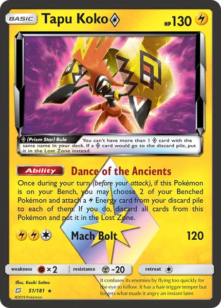 Tapu Koko card image