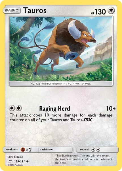 Tauros card image