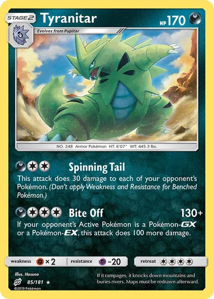 Tyranitar card image