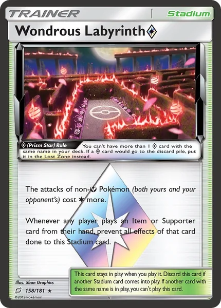Wondrous Labyrinth GX card image