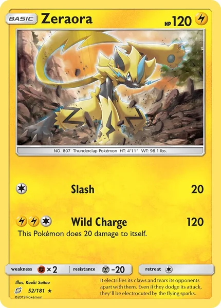 Zeraora card image