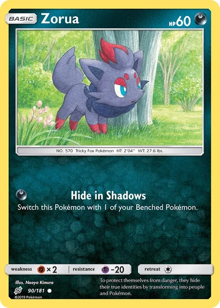Zorua card image