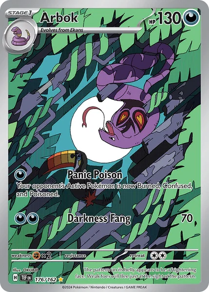 Arbok card image