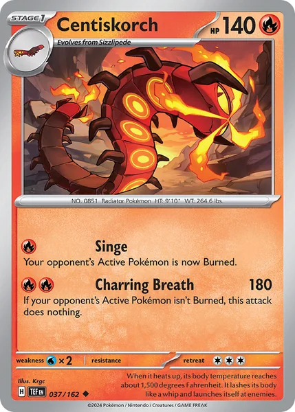 Centiskorch card image