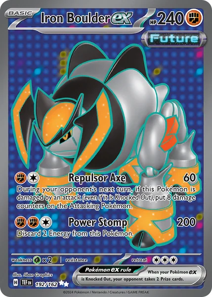 Iron Boulder ex card image