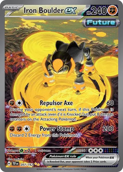 Iron Boulder ex card image