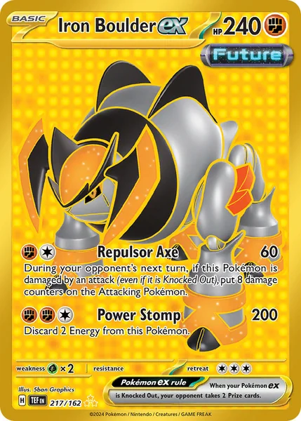 Iron Boulder ex card image