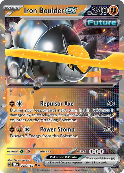 Iron Boulder ex card image