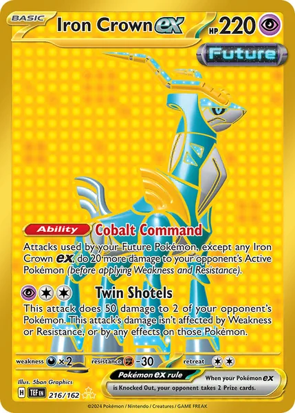 Iron Crown ex card image