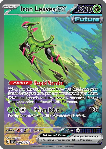 Iron Leaves ex card image