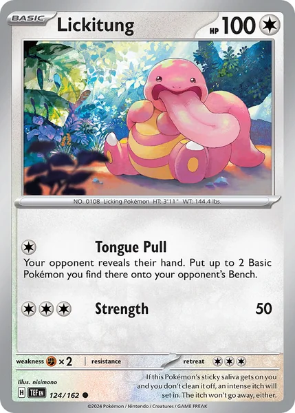 Lickitung card image