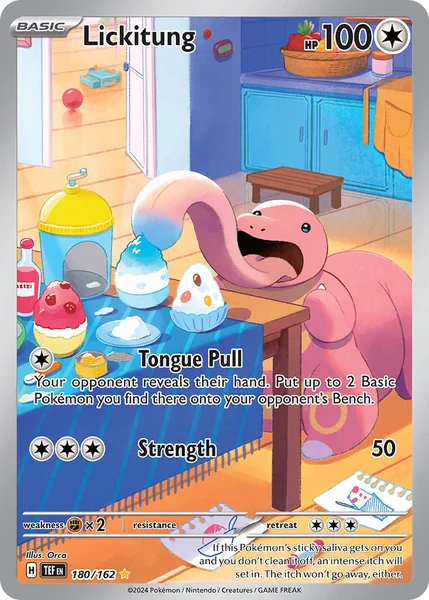Lickitung card image