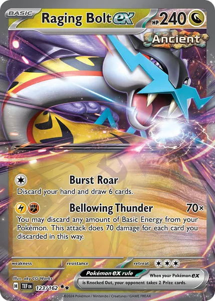 Raging Bolt ex card image