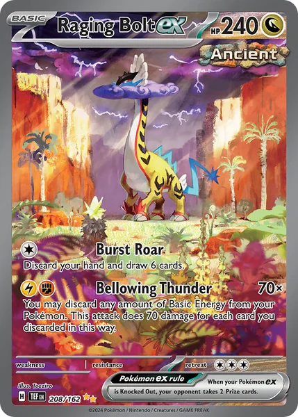 Raging Bolt ex card image