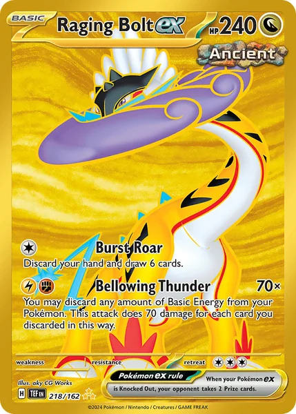 Raging Bolt ex card image