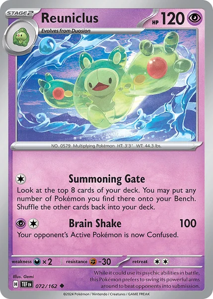 Reuniclus card image