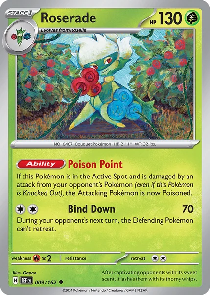 Roserade card image