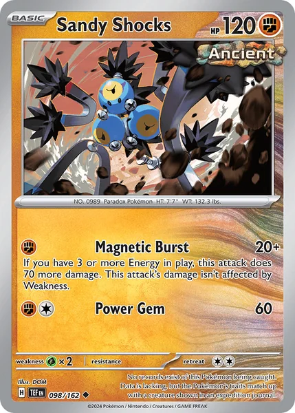 Sandy Shocks card image