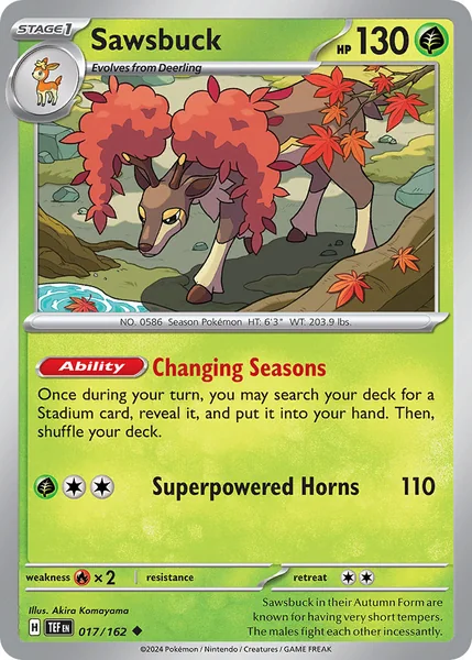 Sawsbuck card image