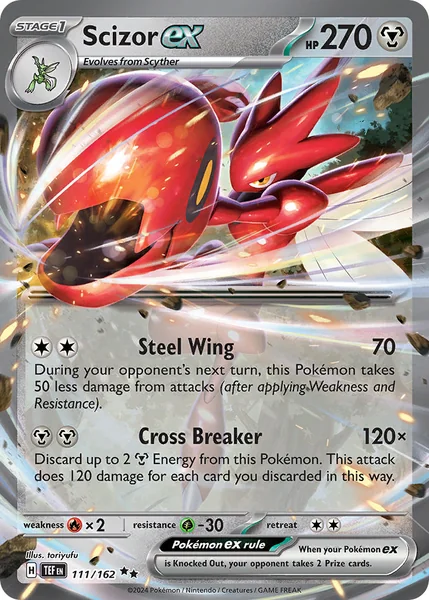 Scizor ex card image