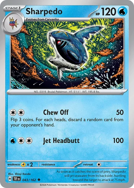 Sharpedo card image
