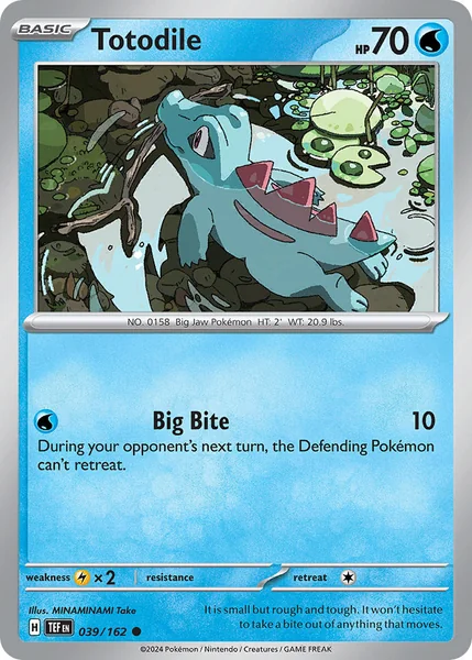 Totodile card image
